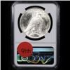Image 3 : NGC 1924-p Peace Dollar $1 Graded ms64 By NGC
