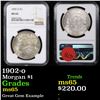 Image 1 : NGC 1902-o Morgan Dollar $1 Graded ms65 By NGC