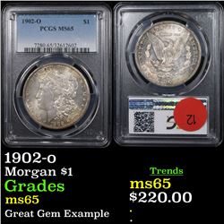 PCGS 1902-o Morgan Dollar $1 Graded ms65 By PCGS