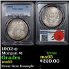 Image 1 : PCGS 1902-o Morgan Dollar $1 Graded ms65 By PCGS