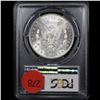 Image 3 : PCGS 1887-p Morgan Dollar $1 Graded ms63 By PCGS