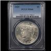 Image 2 : PCGS 1925-p Peace Dollar $1 Graded ms64 By PCGS