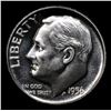 Image 2 : 1956 Roosevelt Dime 10c Grades GEM++ Proof