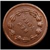 Image 3 : 1863 New York Civil War Token 1c Grades Select Unc BN