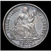 Image 2 : 1887-p Seated Liberty Dime 10c Grades xf+