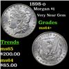 Image 1 : 1898-o Morgan Dollar $1 Grades Choice+ Unc