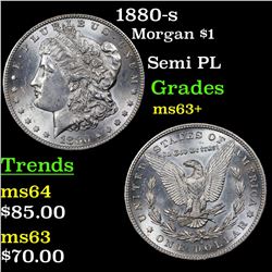 1880-s Morgan Dollar $1 Grades Select+ Unc