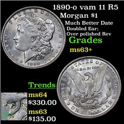 1890-o vam 11 R5 Morgan Dollar $1 Grades Select+ Unc