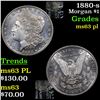 Image 1 : 1880-s Morgan Dollar $1 Grades Select Unc PL