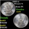 Image 1 : 1883-o Morgan Dollar $1 Grades Select Unc