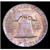 Image 3 : 1963-p Franklin Half Dollar 50c Grades Select Unc