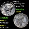Image 1 : 1920-d Mercury Dime 10c Grades Select Unc