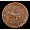 Image 2 : (1863) US Copper Civil War Token 1c Grades Select Unc BN