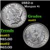 Image 1 : 1882-o Morgan Dollar $1 Grades Select Unc