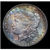 Image 2 : 1902-o Rainbow Toned Morgan Dollar $1 Grades Choice Unc