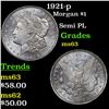 Image 1 : 1921-p Morgan Dollar $1 Grades Select Unc
