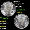 Image 1 : 1880-s Morgan Dollar $1 Grades Choice Unc
