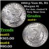 Image 1 : 1884-p Vam 8b, R5 Morgan Dollar $1 Grades Choice+ Unc