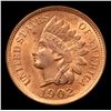 Image 2 : 1902 Indian Cent 1c Grades Choice+ Unc RB