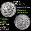 Image 1 : 1888-s Morgan Dollar $1 Grades Unc Details
