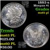 Image 1 : 1882-s Morgan Dollar $1 Grades Unc+ PL