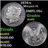 Image 1 : 1878-s Morgan Dollar $1 Grades Select Unc