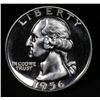 Image 2 : 1956 Washington Quarter 25c Grades GEM++ Proof