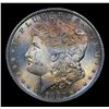Image 2 : 1880-s Rainbow Toned Morgan Dollar $1 Grades Choice+ Unc