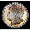 Image 4 : 1880-s Rainbow Toned Morgan Dollar $1 Grades Choice+ Unc