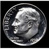 Image 2 : 1950 Roosevelt Dime 10c Grades GEM+ Proof Cameo