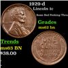 Image 1 : 1929-d Lincoln Cent 1c Grades Select Unc BN