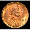 Image 2 : 1928-p Lincoln Cent 1c Grades Select Unc RD
