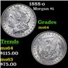 Image 1 : 1888-o Morgan Dollar $1 Grades Choice Unc