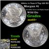 Image 1 : 1884-o /o Vam 6 Top 100 R5 Morgan Dollar $1 Grades GEM+ Unc