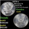 Image 1 : 1879-s Morgan Dollar $1 Grades GEM Unc