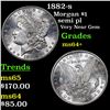 Image 1 : 1882-s Morgan Dollar $1 Grades Choice+ Unc
