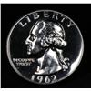 Image 2 : 1962 Washington Quarter 25c Grades GEM++ Proof