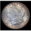Image 2 : 1887-p Rainbow Toned Morgan Dollar $1 Grades Choice+ Unc