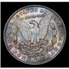Image 3 : 1887-p Rainbow Toned Morgan Dollar $1 Grades Choice+ Unc