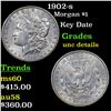 Image 1 : 1902-s Morgan Dollar $1 Grades Unc Details