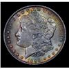 Image 2 : 1896-p Rainbow Toned Morgan Dollar $1 Grades Select Unc