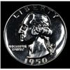 Image 2 : 1950 Washington Quarter 25c Grades GEM+ Proof