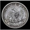 Image 3 : 1863-p Seated Liberty Quarter 25c Grades vf++