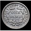 Image 3 : 1859-p Seated Liberty Dime 10c Grades Choice AU