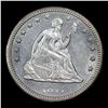 Image 2 : ***Auction Highlight*** 1877-cc Seated Liberty Quarter 25c Graded Choice AU/BU Slider PL By USCG (fc