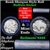 Image 1 : Buffalo Nickel Shotgun Roll in Old Bank Style 'Bell Telephone'  Wrapper 1924& d Mint Ends