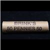 Image 4 : Uncirculated 1c orig shotgun roll, 1937-d in old Brink's wrapper