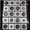 Image 2 : Page of 20 Mixed Foreign coins