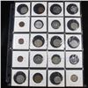 Image 1 : Page of 20 Mixed Foreign coins