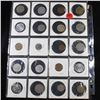 Image 2 : Page of 20 Mixed Foreign coins